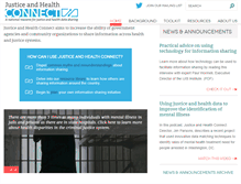 Tablet Screenshot of jhconnect.org